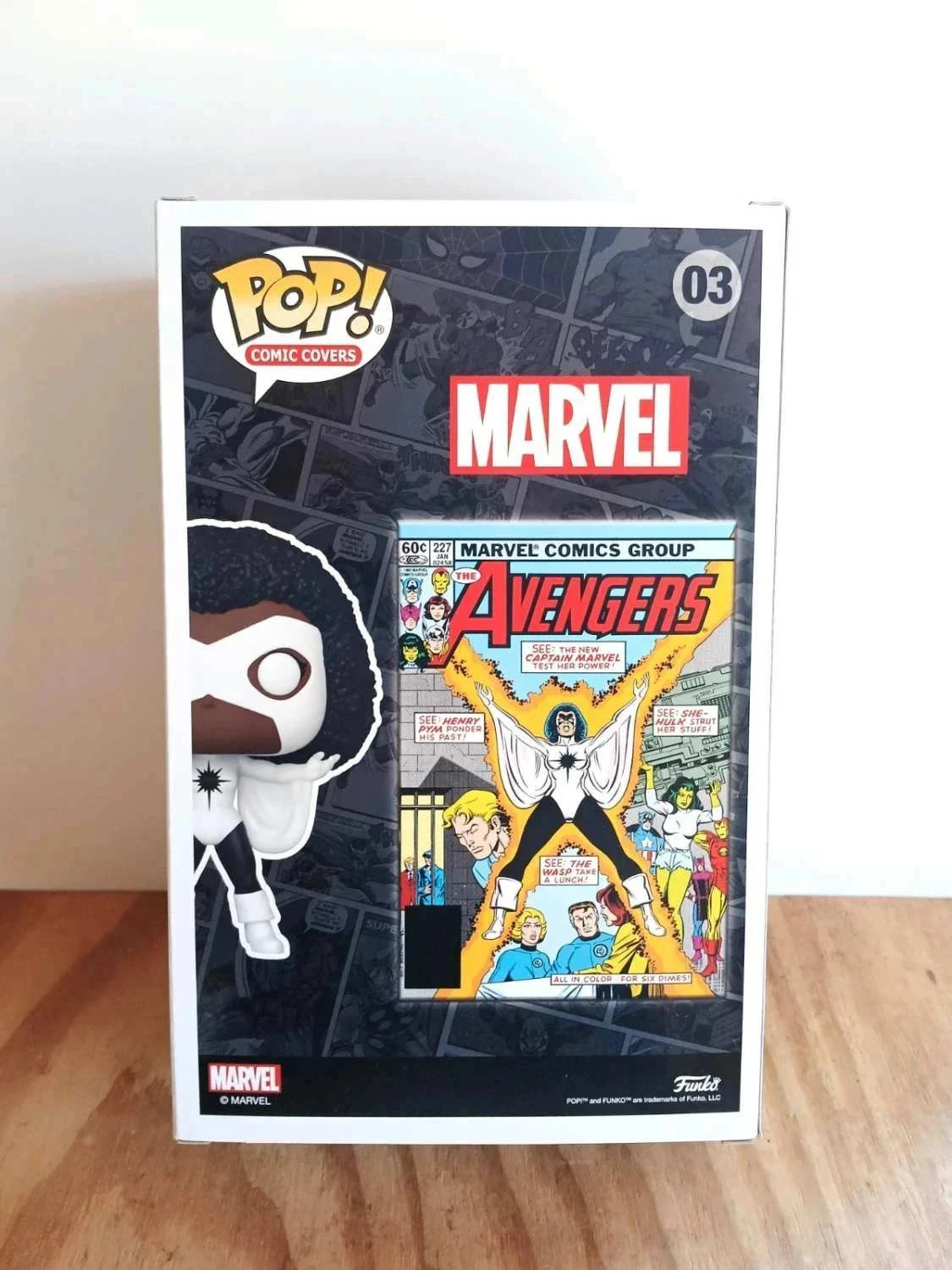 Figura Funko Pop! Comics Portada Marvel Capitán Marvel 03 – photo 2
